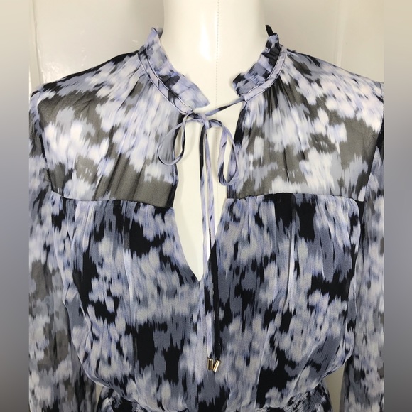 Intermix Exclusive Abstract June LS Printed Maxi Dress - Picture 6 of 10